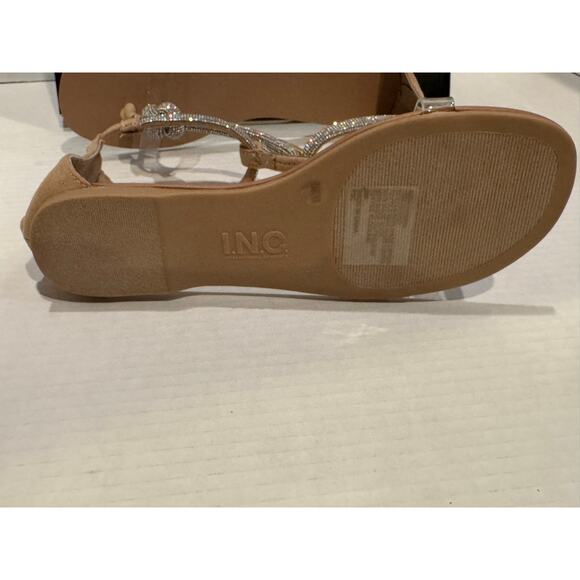 INC International Concepts Thong Sandals | Mercari inc germani womens embellished knot-front thong sandals 6m new